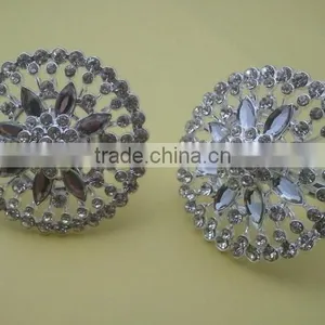 Jewelled Metal Alloy Umbrella Design Napkin Ring thumbnail-2