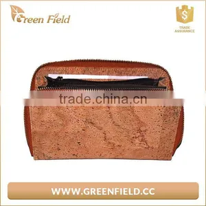 2017 Vegan Wallet Leather Wallet Woman Cork Wallet thumbnail-4