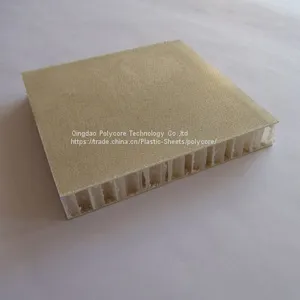 Light Weight Stiffness FRP Polypropylene Honeycomb Sandwich Panel thumbnail-4