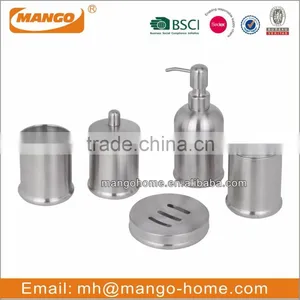 Hot Sale Elegant Round Stainless Steel Bathroom Set thumbnail-1