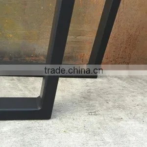 Factory Price Coffee Table Trapezoid Metal Bases for Wooden Funiture thumbnail-5