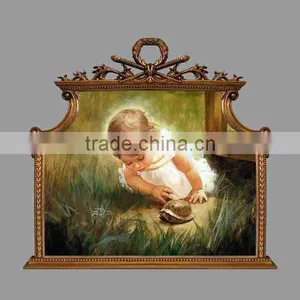 FA-258G-01 Ornate Antique Gold Oil Painting Frames thumbnail-1
