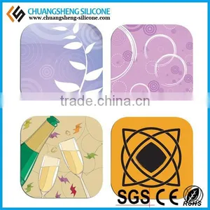 Silicone Anti-hot Cup Mat, Tea Glass Pad, Table Decorate Cup Pad thumbnail-5
