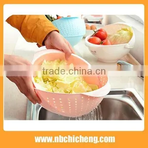 High Quality Plastic Rice Washing Basket /drain Basket thumbnail-1