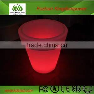 RGB LED Round Pot Decorative Vase Lighting thumbnail-4