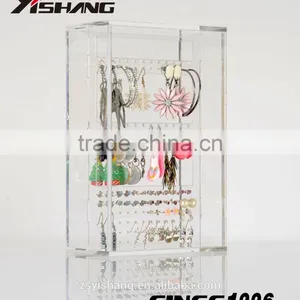 Custom Pegboard Turnable Acrylic Display Racks For Earring thumbnail-6
