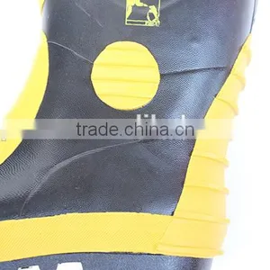 Firefighter Safety Rubber Shoes Steel Toe Fire Retardant Security Fireman Foot Protected Boots thumbnail-6