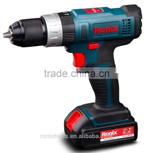 Ronix Industrial Level Cordless Driver Drill 14V Li-ion Model 8614K Hot Model thumbnail-1