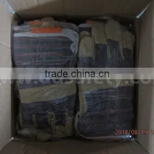 DDSAFETY Hot Sale Cheapest Pig Leather Safety Gloves thumbnail-2