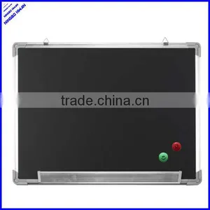 2014 Hot Selling 120x90cm Standard Black Magnetic Chalk Board With Aluminium Frame thumbnail-1
