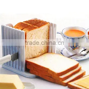 Food Grade Thickness Adjustable Kitchen Bread Loaf Slicer , Bread Cutter , Bread Slicing Tool thumbnail-1