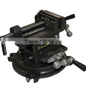 4" Cross Slide Vice With Swivel Base thumbnail-2