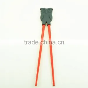 16075 Children Learning Silicone Chopsticks With Silicone Helper thumbnail-3