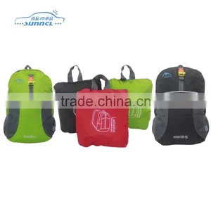 Promotion Light Weight Cheap Nylon Travel Foldable Trolley Shopping Bag thumbnail-1