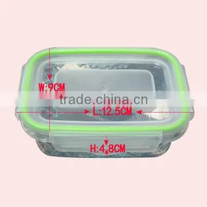 Food Grade Rectangle Shape Plastic Transparent Preserving Fresh Box With Lock thumbnail-4