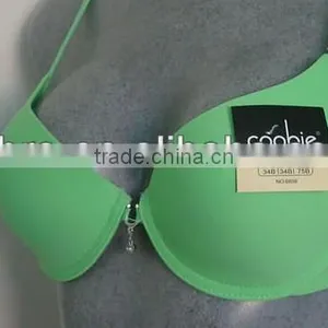 Front Unlock Pure Colour Ladies Underwear thumbnail-1