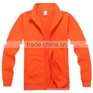 In-stock Zipper-up Warm Elastic Knitting Pattern Hoodie thumbnail-2