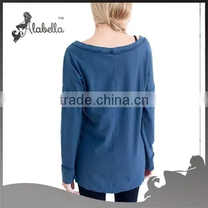 Wholesale Pullover Without Hood Ladies Sweatshirt thumbnail-3