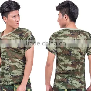 100% Polyester T-shirt With All Over Sublimation Wholesale, Camouflage T-shirt Wholesale thumbnail-3
