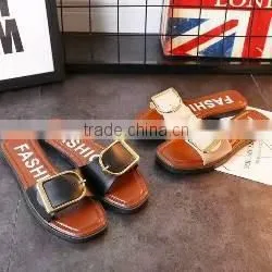 Lote Sandalias de Verano Para Mujer Zapatilla Plana Para Dama Mayoreo Barato thumbnail-1