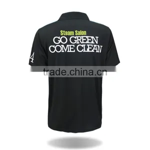 2017 New Wholesale China 100% Polyester Bowling Golf Shirts Dri Fit Polo for Men thumbnail-2