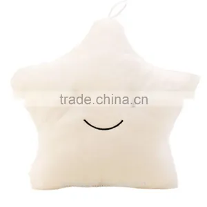 OEM Funny Cute Smiley Star Embroiered Pillow thumbnail-3