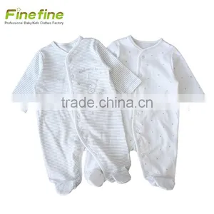 Lovely Catoon Baby Clothes Patern Soft Cotton Long Sleeve Cute Baby Romper thumbnail-2