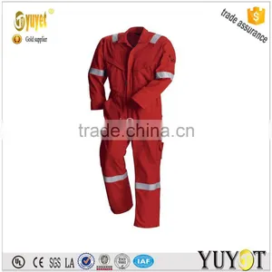 OEM Factory Supply hi Vis Safety Workwear Red Coverall thumbnail-1