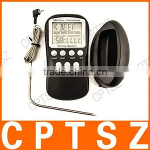 The New Remote Wireless BBQ Grill Meat Taste Select Electronic Thermometer Alarm Kitchen Food Thermometer thumbnail-1