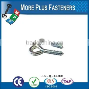 Made in Taiwan High Quality Stainless Steel Hook Lifting Eye Bolt thumbnail-3