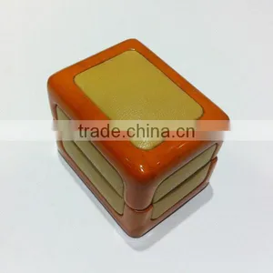 Round Corner Wooden Leather Jewelry Box Sets thumbnail-5