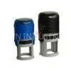 Custom Personalized Black and Blue Round Signature Self Inking Rubber Stamps thumbnail-1