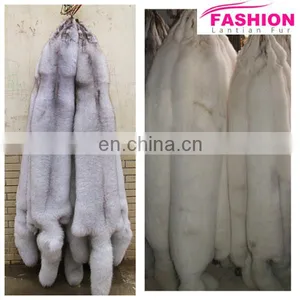 Top Grade Wholesale Price Natural New Finished Tanned Processed Fox Fur Skin thumbnail-1