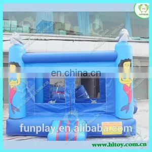 HI 0.55mm Pvc Commercial Bouncy Castle Inflatable Bouncer Shark Jumping Castle Hot Sale thumbnail-2