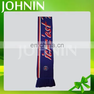 Promotional Polyester Custom Logo Silk Fans Scarf for Sale thumbnail-6