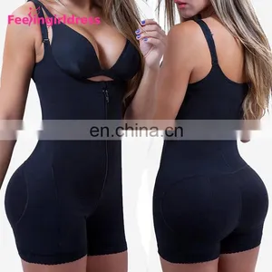 Wholesale Slimming Women Shapewear Black Transparent Body Shaper thumbnail-1
