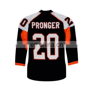 10% Discount Thick Soft Mesh Flyers Ice Hockey Jersey for Team Uniform of Hockey Wear thumbnail-3