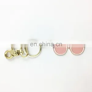 Sun Glassess Design Keychain,customized Key Ring,2018 New Key Chain thumbnail-2