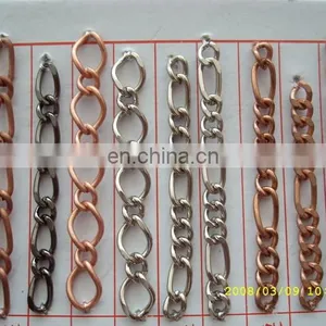 Metal Rose Gold Colour Dog Chain /solid Brass Chain for Handbag on Sale thumbnail-4