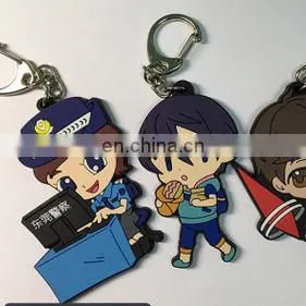 Custom Flexible Soft PVC Keychain Custom Promotional Gift Keychain as Rubber Key Chain/plastic Key Chain thumbnail-1