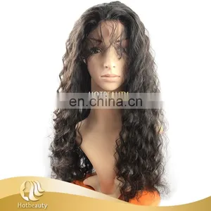 New Arrival Top Quality Fashion Heavy Density Curly Full Lace Wig thumbnail-1