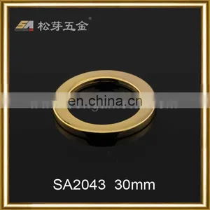 Songa Metal SA2043 Metal Plates for Handbags Zinc Alloy Ring Buckle thumbnail-1