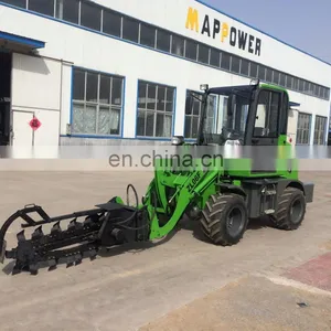 2015 4wd Hydrostatic Transmission Front Loader With 3 Cylinders Engine , Mini Wheel Loader thumbnail-2