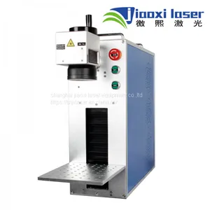 Jiaoxi 20watt Portable Fiber Laser Marking Machine for Metal and Mobile Phone Accessories thumbnail-1