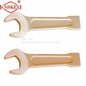 Non Sparking Wrench Striking Open Aluminum Bronze 41mm Safety Hand Tools thumbnail-1