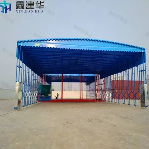 Movable Canopy Push Pull Canopy/Installation Procedure Video of Telescopic Canopy thumbnail-3