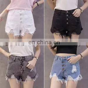 LAITE TR2010 Wholesales Customized Women Short Jeans Ladies Bodycon Short Jeans thumbnail-4