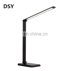 Shenzhen Factory Direct Supply Modern Style Wireless Charging Design Table Desk Lamp Bedside USB Lamp thumbnail-2