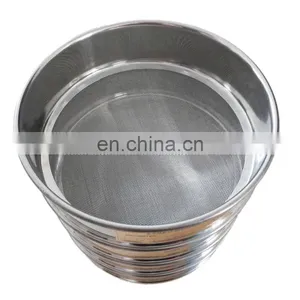 Diameter 200mm/300mm Stainless Steel Test Sieve Soil Analysis Sieve With Lid and Pan for Soil/Sand thumbnail-3