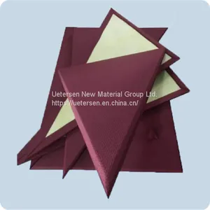 Hot Selling Hight Quality Sound Absorbing Material Fabric Sound-absorbing Glass Wool Board thumbnail-1